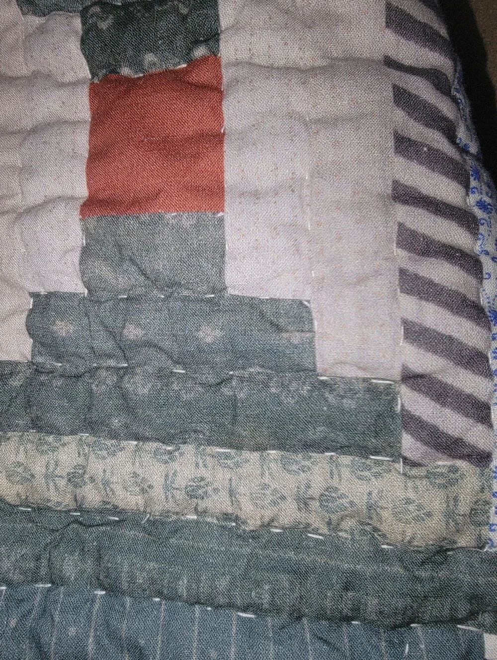 Pottery Barn Quilted Pillow Sham Set King Size Multicolor